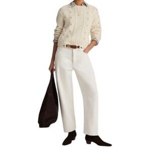 Madewell barrel leg jeans